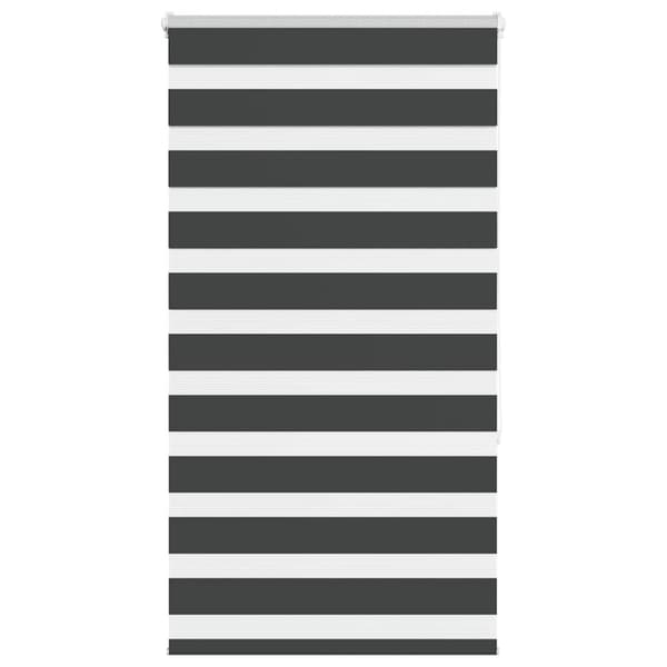 vidaXL Sebragardin svart 75x150 cm stoff bredde 70,9 cm polyester
