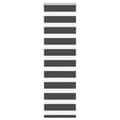 Miniatyrbillede 1 af 11: vidaXL zebragardin sort 45x150 cm stofbredde 40,9 cm polyester