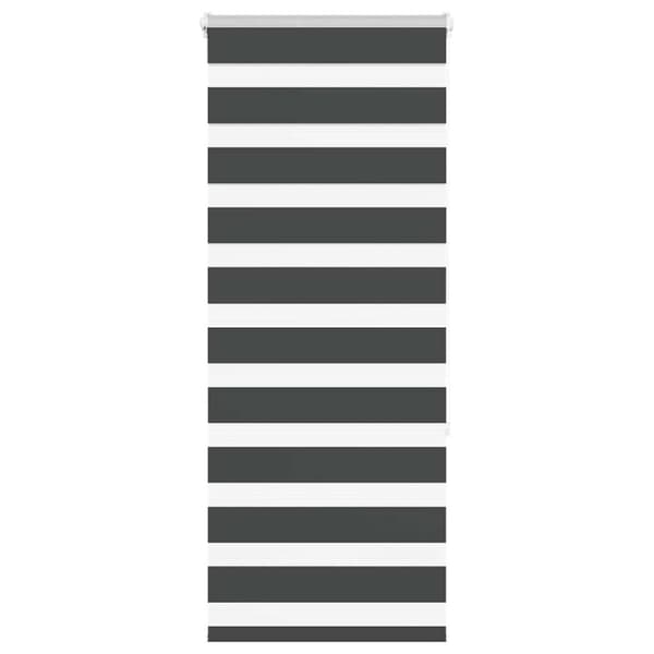 vidaXL zebragardin sort 65x150 cm stofbredde 60,9 cm polyester
