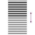 Miniatyrbild 5 av 11: vidaXL Rullgardin zebra svart 120x200 cm tyg bredd 115,9 cm polyester