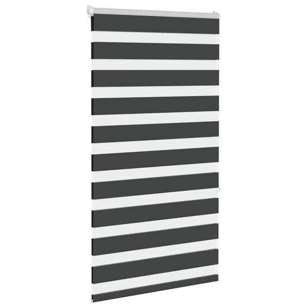 vidaXL Sebragardin svart 80x150 cm stoff bredde 75,9 cm polyester