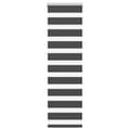 Miniatyrbild 1 av 11: vidaXL Rullgardin zebra svart 50x150 cm tyg bredd 45,9 cm polyester