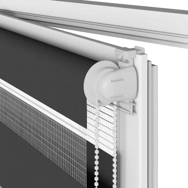 vidaXL Seepra rullaverho 45x200 cm kankaan leveys 40,9 cm polyesteri