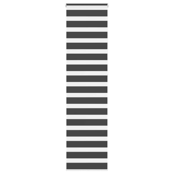 vidaXL zebragardin sort 50x230 cm stofbredde 45,9 cm polyester