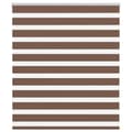 Miniatyrbillede 1 af 11: vidaXL zebragardin brun 130x100 cm stofbredde 125,9 cm polyester
