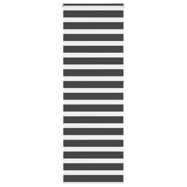 vidaXL zebragardin sort 90x230cm stofbredde 85,9 cm polyester