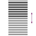 Miniatyrbillede 5 af 11: vidaXL zebragardin sort 135x200 cm stofbredde 130,9 cm polyester
