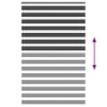 Miniatyrbillede 5 af 11: vidaXL zebragardin sort 140x230 cm stofbredde 135,9 cm polyester