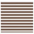 Miniatyrbillede 1 af 11: vidaXL zebragardin brun 155x100 cm stofbredde 150,9 cm polyester