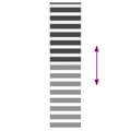 Pikkukuva 5 / 11: vidaXL Seepra rullaverho 60x230 cm kankaan leveys 55,9 cm polyesteri