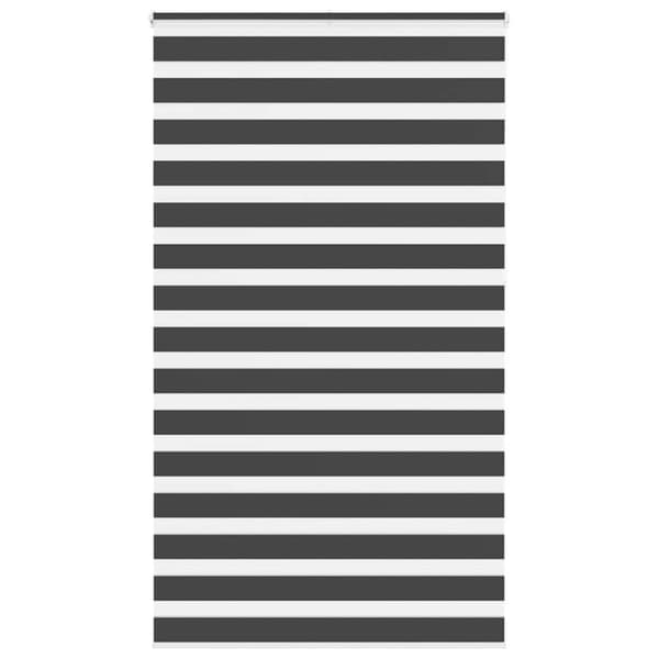 vidaXL zebragardin sort 130x230 cm stofbredde 125,9 cm polyester