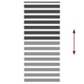 Miniatyrbillede 5 af 11: vidaXL zebragardin sort 95x230 cm stofbredde 90,9 cm polyester