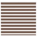 Miniatyrbillede 1 af 11: vidaXL zebragardin brun 160x100 cm stofbredde 155,9 cm polyester