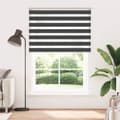 Miniatyrbillede 2 af 11: vidaXL zebragardin sort 155x200 cm stofbredde 150,9 cm polyester