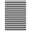 Miniatyrbillede 1 af 11: vidaXL zebragardin sort 155x200 cm stofbredde 150,9 cm polyester