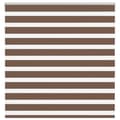 Miniatyrbilde 1 av 11: vidaXL Sebragardin brun 145x100 cm stoff bredde 140,9 cm polyester