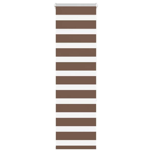 vidaXL zebragardin brun 40x150 cm stofbredde 35,9 cm polyester