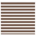 Miniatyrbillede 1 af 11: vidaXL zebragardin brun 155x150 cm stofbredde 150,9 cm polyester
