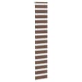 Miniatyrbillede 3 af 11: vidaXL zebragardin brun 40x200 cm stofbredde 35,9 cm polyester