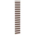 Miniatyrbild 3 av 11: vidaXL Rullgardin zebra brun 40x200 cm tyg bredd 35,9 cm polyester
