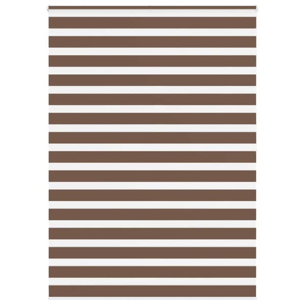vidaXL Sebragardin brun 165x200 cm stoff bredde 160,9 cm polyester