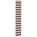 Miniatyrbilde 4 av 11: vidaXL Sebragardin brun 50x230 cm stoff bredde 45,9 cm polyester