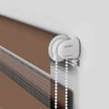 Miniatyrbilde 10 av 11: vidaXL Sebragardin brun 50x230 cm stoff bredde 45,9 cm polyester