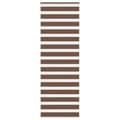 Miniatyrbillede 1 af 11: vidaXL zebragardin brun 70x230 cm stofbredde 65,9 cm polyester