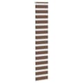Miniatyrbillede 3 af 11: vidaXL zebragardin brun 50x230 cm stofbredde 45,9 cm polyester