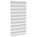 Miniatyrbillede 3 af 11: vidaXL zebragardin lysegrå 70x100 cm stofbredde 65,9 cm polyester