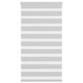 Miniatyrbillede 1 af 11: vidaXL zebragardin lysegrå 70x100 cm stofbredde 65,9 cm polyester