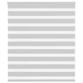 Miniatyrbillede 1 af 11: vidaXL zebragardin lysegrå 120x100 cm stofbredde 115,9 cm polyester