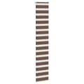 Miniatyrbillede 3 af 11: vidaXL zebragardin brun 45x230 cm stofbredde 40,9 cm polyester