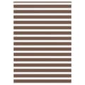 Miniatyrbillede 1 af 11: vidaXL zebragardin brun 155x230 cm stofbredde 150,9 cm polyester