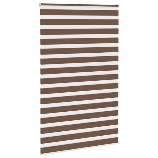 vidaXL Sebragardin brun 145x230 cm stoff bredde 140,9 cm polyester