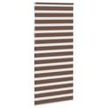 Miniatyrbillede 4 af 11: vidaXL zebragardin brun 105x230 cm stofbredde 100,9 cm polyester