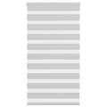 Miniatyrbillede 1 af 11: vidaXL zebragardin lysegrå 75x150 cm stofbredde 70,9 cm polyester