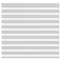 Miniatyrbild 1 av 11: vidaXL Rullgardin zebra ljusgrå 155x150 cm tyg bredd 150,9cm polyester