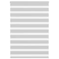 Miniatyrbillede 1 af 11: vidaXL zebragardin lysegrå 95x150 cm stofbredde 90,9 cm polyester