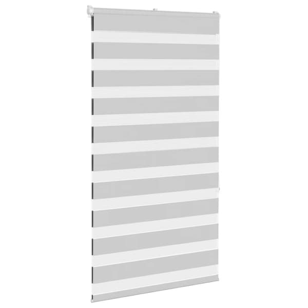 vidaXL Sebragardin lysegrå 70x150 cm stoff bredde 65,9 cm polyester