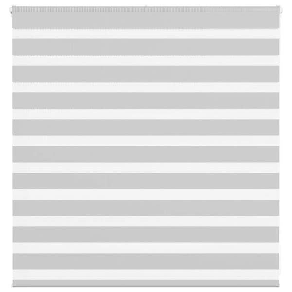 vidaXL zebragardin lysegrå 150x100 cm stofbredde 145,9 cm polyester
