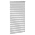 Miniatyrbillede 4 af 11: vidaXL zebragardin lysegrå 125x200 cm stofbredde 120,9 cm polyester