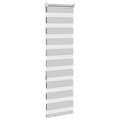 Miniatyrbillede 4 af 11: vidaXL zebragardin lysegrå 45x150 cm stofbredde 40,9 cm polyester