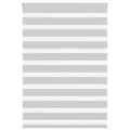 Miniatyrbillede 1 af 11: vidaXL zebragardin lysegrå 115x150 cm stofbredde 110,9 cm polyester