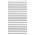 Miniatyrbillede 1 af 11: vidaXL zebragardin lysegrå 120x200 cm stofbredde 115,9 cm polyester