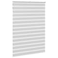 Miniatyrbillede 4 af 11: vidaXL zebragardin lysegrå 155x200 cm stofbredde 150,9 cm polyester