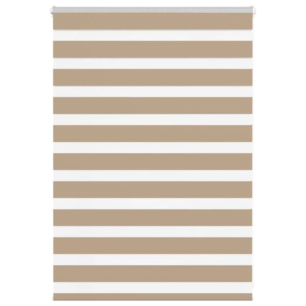 vidaXL Rullgardin zebra 105x100 cm tyg bredd 100,9 cm polyester