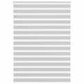 Miniatyrbillede 1 af 11: vidaXL zebragardin lysegrå 155x230 cm stofbredde 150,9 cm polyester