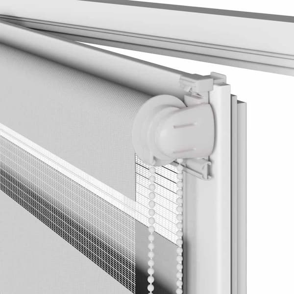 vidaXL Seepra rullaverho 100x230 cm kankaan leveys 95,9 cm polyesteri