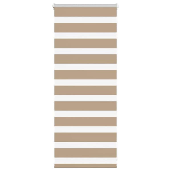 vidaXL Rullgardin zebra 60x100 cm tyg bredd 55,9 cm polyester